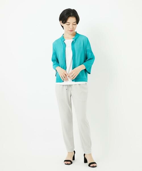 Maison de CINQ / メゾン ドゥ サンク カーディガン・ボレロ | 【小さいサイズ/洗える】ボリュームスリーブニットカーディガン | 詳細16