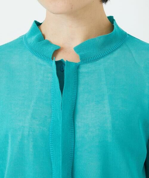 Maison de CINQ / メゾン ドゥ サンク カーディガン・ボレロ | 【小さいサイズ/洗える】ボリュームスリーブニットカーディガン | 詳細9