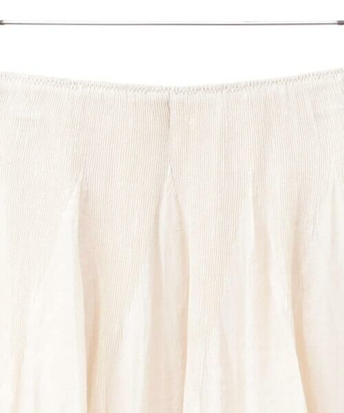 Maison de CINQ / メゾン ドゥ サンク ロング・マキシ丈スカート | 【小さいサイズ】エスニックモチーフシャーリングスカート | 詳細16