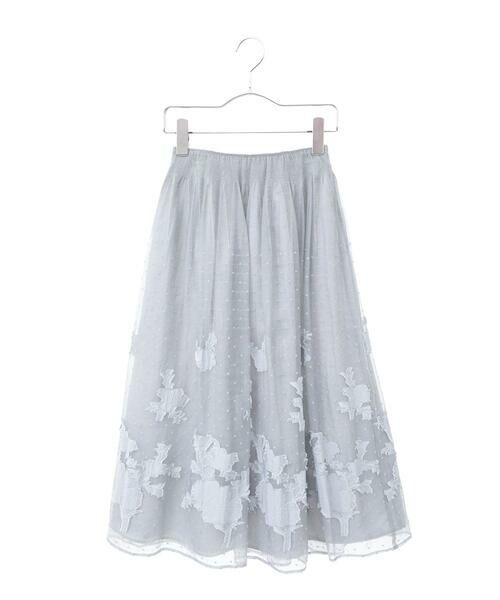 Maison de CINQ / メゾン ドゥ サンク ロング・マキシ丈スカート | 【小さいサイズ】ドットフラワーシャーリングスカート | 詳細24