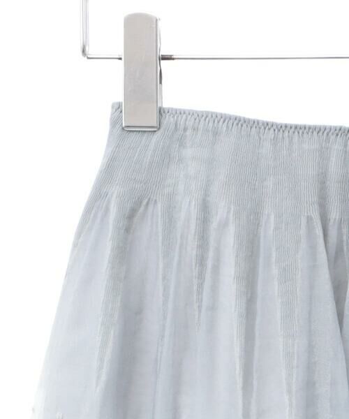 Maison de CINQ / メゾン ドゥ サンク ロング・マキシ丈スカート | 【小さいサイズ】ドットフラワーシャーリングスカート | 詳細26