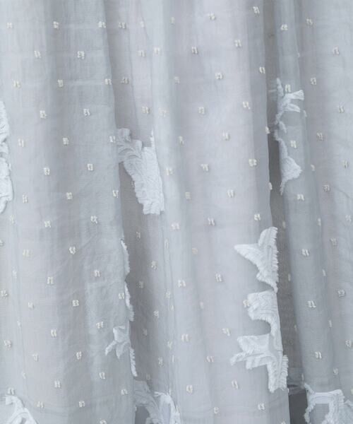 Maison de CINQ / メゾン ドゥ サンク ロング・マキシ丈スカート | 【小さいサイズ】ドットフラワーシャーリングスカート | 詳細29