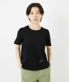 Maison de CINQ / メゾン ドゥ サンク カットソー | 【小さいサイズ】カーブ切り替えコットンカットソー