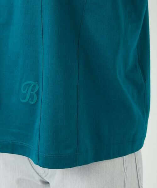 Maison de CINQ / メゾン ドゥ サンク カットソー | 【小さいサイズ】カーブ切り替えコットンカットソー | 詳細10