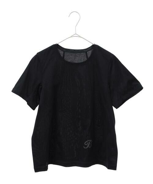 Maison de CINQ / メゾン ドゥ サンク カットソー | 【小さいサイズ】カーブ切り替えコットンカットソー | 詳細25