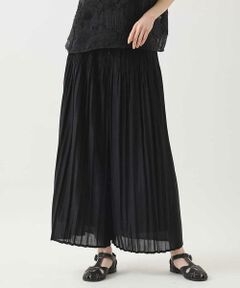 Maison de CINQ / メゾン ドゥ サンク その他パンツ | 【小さいサイズ/接触冷感/セットアップ対応】ランダムプリーツワイドパンツ