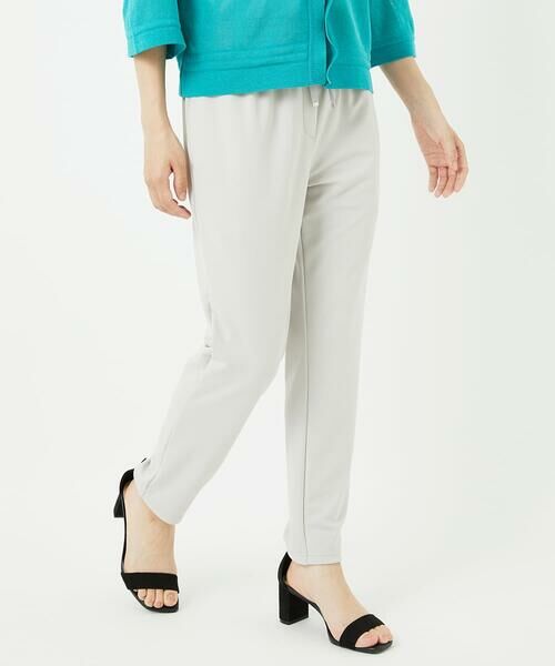 Maison de CINQ / メゾン ドゥ サンク チノ・ワークパンツ | 【小さいサイズ】ストレッチポンチテーパードパンツ | 詳細1