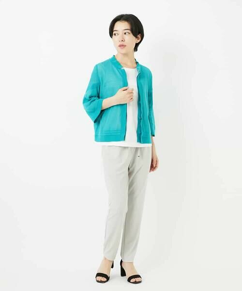 Maison de CINQ / メゾン ドゥ サンク チノ・ワークパンツ | 【小さいサイズ】ストレッチポンチテーパードパンツ | 詳細15