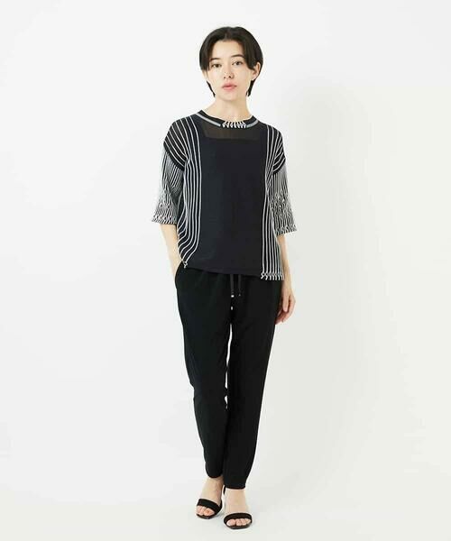 Maison de CINQ / メゾン ドゥ サンク チノ・ワークパンツ | 【小さいサイズ】ストレッチポンチテーパードパンツ | 詳細18