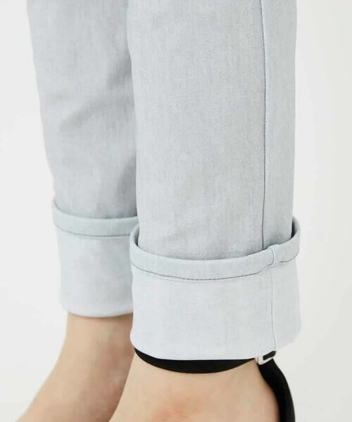 Maison de CINQ / メゾン ドゥ サンク チノ・ワークパンツ | 【小さいサイズ】デニムプリントストレッチプルオンパンツ | 詳細16