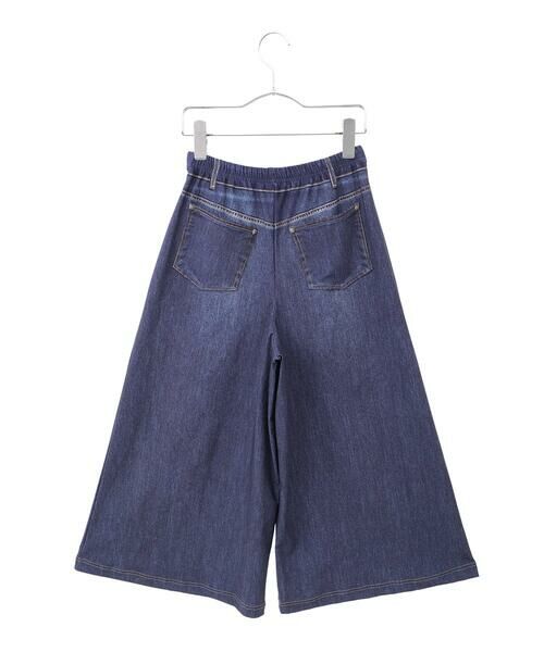 Maison de CINQ / メゾン ドゥ サンク その他パンツ | 【小さいサイズ/洗濯機で洗える】デニムプリントストレッチガウチョパンツ | 詳細17