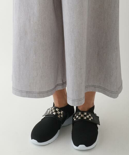 Maison de CINQ / メゾン ドゥ サンク その他パンツ | 【小さいサイズ/洗濯機で洗える】デニムプリントストレッチガウチョパンツ | 詳細7