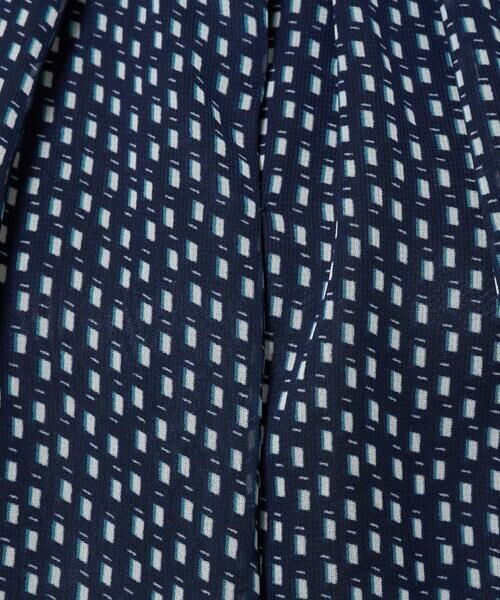 Maison de CINQ / メゾン ドゥ サンク シャツ・ブラウス | 【小さいサイズ】スクエアドット柄フレアスリーブブラウス/洗える/セットアップ対応 | 詳細10