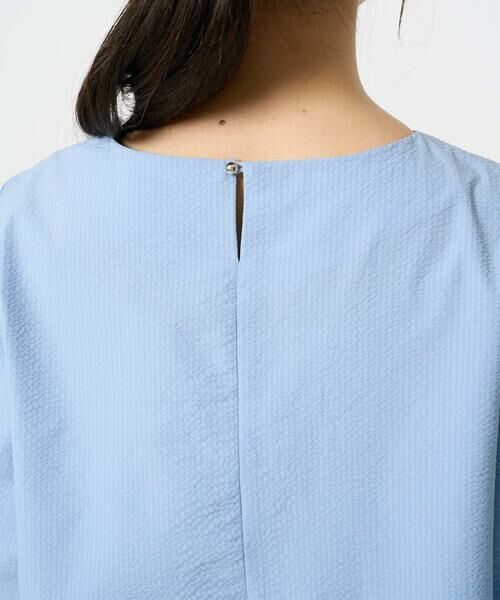 Maison de CINQ / メゾン ドゥ サンク シャツ・ブラウス | 【小さいサイズ】キーネックデザインブラウス/撥水/UVカット/洗える/セットアップ対応 | 詳細8