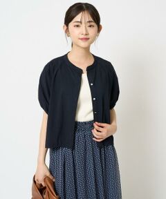 Maison de CINQ / メゾン ドゥ サンク シャツ・ブラウス | 【小さいサイズ】スキッパーデザインブラウス/UVカット/接触冷感/洗える/セットアップ対応