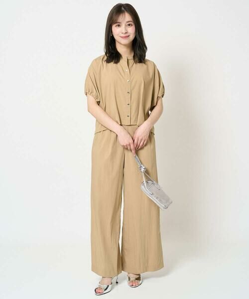 Maison de CINQ / メゾン ドゥ サンク シャツ・ブラウス | 【小さいサイズ】スキッパーデザインブラウス/UVカット/接触冷感/洗える/セットアップ対応 | 詳細19