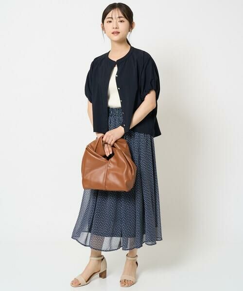 Maison de CINQ / メゾン ドゥ サンク シャツ・ブラウス | 【小さいサイズ】スキッパーデザインブラウス/UVカット/接触冷感/洗える/セットアップ対応 | 詳細27