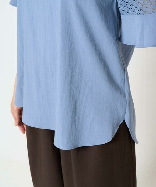 Maison de CINQ / メゾン ドゥ サンク シャツ・ブラウス | 【小さいサイズ】フレアースリーブブラウス/UVカット/接触冷感/洗える/セットアップ対応 | 詳細11