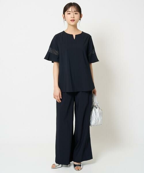 Maison de CINQ / メゾン ドゥ サンク シャツ・ブラウス | 【小さいサイズ】フレアースリーブブラウス/UVカット/接触冷感/洗える/セットアップ対応 | 詳細22