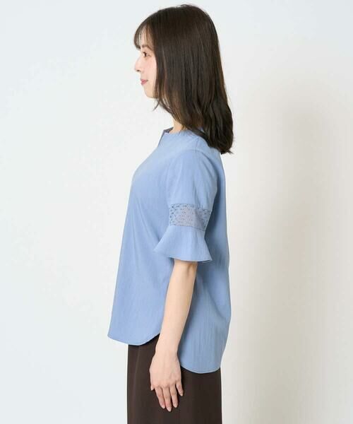 Maison de CINQ / メゾン ドゥ サンク シャツ・ブラウス | 【小さいサイズ】フレアースリーブブラウス/UVカット/接触冷感/洗える/セットアップ対応 | 詳細6