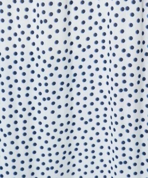 Maison de CINQ / メゾン ドゥ サンク シャツ・ブラウス | 【小さいサイズ】ランダムドット柄プリーツブラウス/洗える | 詳細13