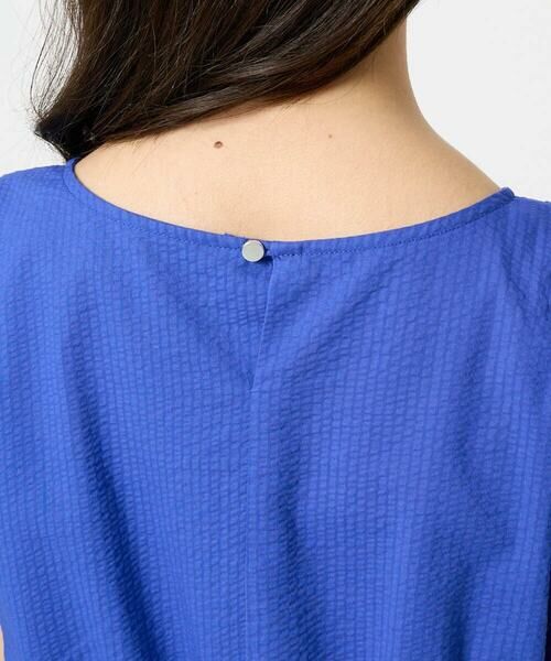 Maison de CINQ / メゾン ドゥ サンク ロング・マキシ丈ワンピース | 【小さいサイズ】Vネックフレンチスリーブワンピース/洗える | 詳細8