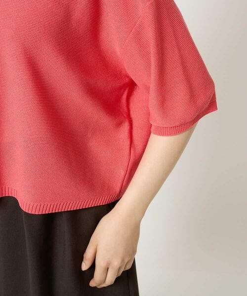 Maison de CINQ / メゾン ドゥ サンク ニット・セーター | 【小さいサイズ】五分袖サマーニット | 詳細10