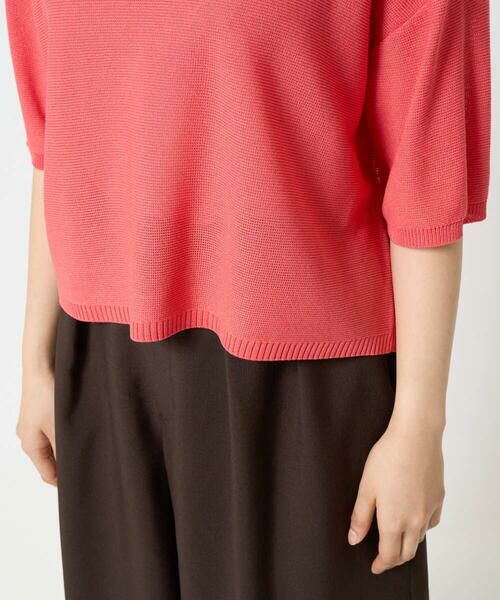 Maison de CINQ / メゾン ドゥ サンク ニット・セーター | 【小さいサイズ】五分袖サマーニット | 詳細11