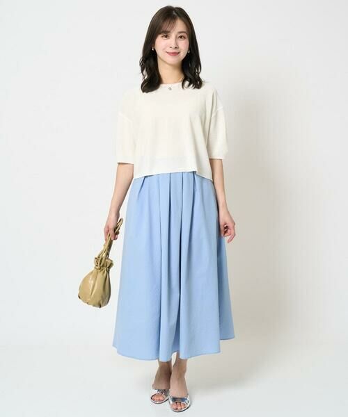 Maison de CINQ / メゾン ドゥ サンク ニット・セーター | 【小さいサイズ】五分袖サマーニット | 詳細15