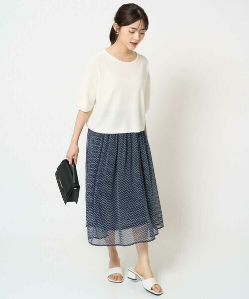 Maison de CINQ / メゾン ドゥ サンク ニット・セーター | 【小さいサイズ】五分袖サマーニット | 詳細20