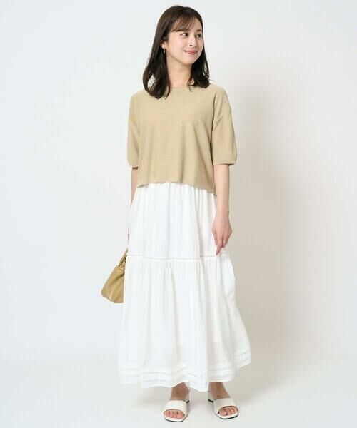 Maison de CINQ / メゾン ドゥ サンク ニット・セーター | 【小さいサイズ】五分袖サマーニット | 詳細22