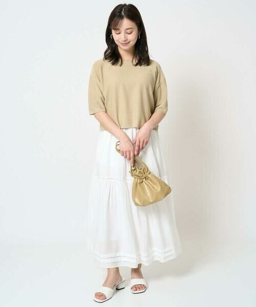 Maison de CINQ / メゾン ドゥ サンク ニット・セーター | 【小さいサイズ】五分袖サマーニット | 詳細23