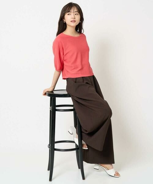 Maison de CINQ / メゾン ドゥ サンク ニット・セーター | 【小さいサイズ】五分袖サマーニット | 詳細27