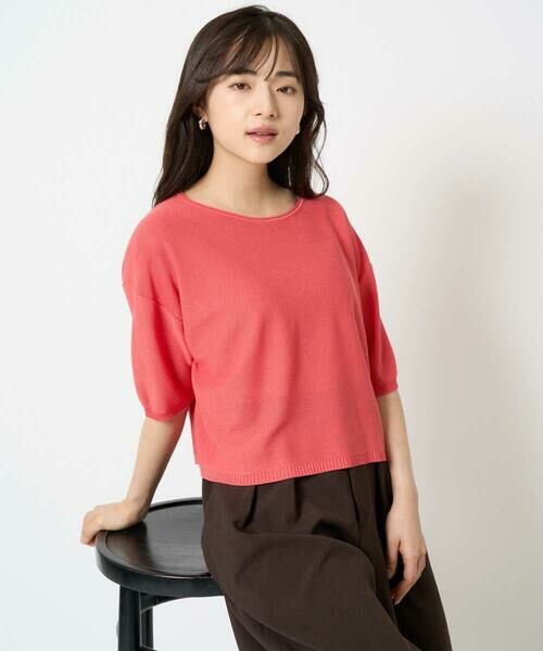 Maison de CINQ / メゾン ドゥ サンク ニット・セーター | 【小さいサイズ】五分袖サマーニット | 詳細5