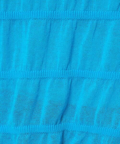 Maison de CINQ / メゾン ドゥ サンク ニット・セーター | 【小さいサイズ】シャーリングボーダー五分袖ニット/洗える | 詳細12