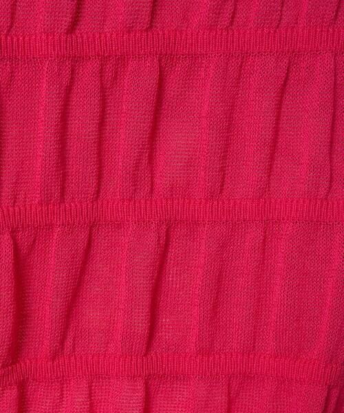 Maison de CINQ / メゾン ドゥ サンク ニット・セーター | 【小さいサイズ】シャーリングボーダー五分袖ニット/洗える | 詳細13