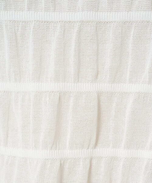 Maison de CINQ / メゾン ドゥ サンク ニット・セーター | 【小さいサイズ】シャーリングボーダー五分袖ニット/洗える | 詳細14