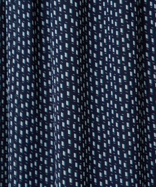 Maison de CINQ / メゾン ドゥ サンク ロング・マキシ丈スカート | 【小さいサイズ】スクエアドット柄シフォンスカート/丈の長さが選べる/洗える/セットアップ対応 | 詳細16