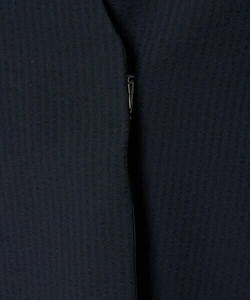 Maison de CINQ / メゾン ドゥ サンク ノーカラージャケット | 【小さいサイズ】ハーフスリーブジャケット/撥水/UVカット/洗える/セットアップ対応 | 詳細10