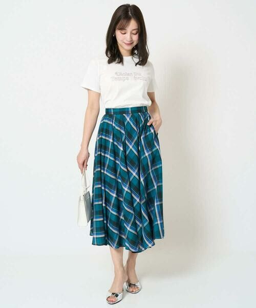 Maison de CINQ / メゾン ドゥ サンク カットソー | 【小さいサイズ】配色デザインロゴTシャツ/接触冷感/洗える | 詳細19