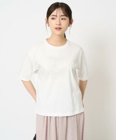 Maison de CINQ / メゾン ドゥ サンク カットソー | 【小さいサイズ】リラックスシルエット ロゴTシャツ/接触冷感/洗える