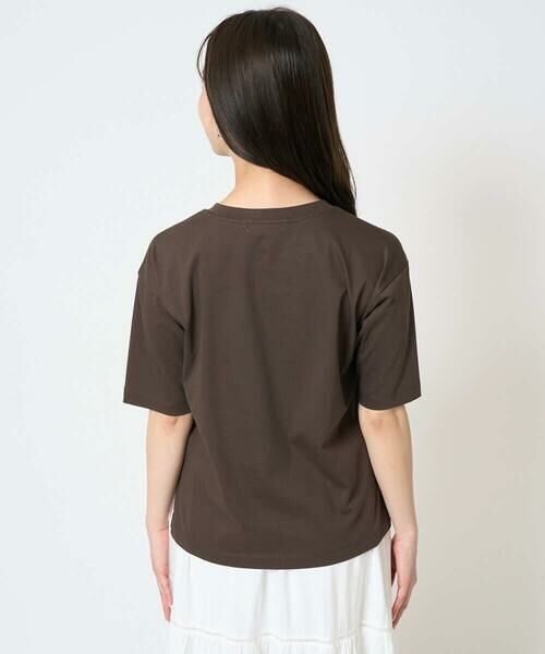 Maison de CINQ / メゾン ドゥ サンク カットソー | 【小さいサイズ】リラックスシルエット ロゴTシャツ/接触冷感/洗える | 詳細6