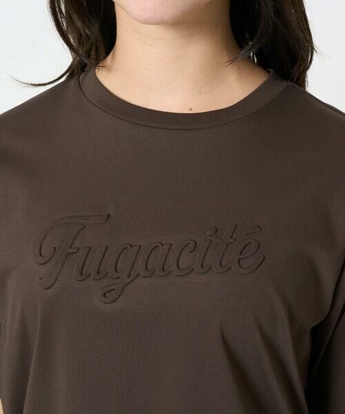 Maison de CINQ / メゾン ドゥ サンク カットソー | 【小さいサイズ】リラックスシルエット ロゴTシャツ/接触冷感/洗える | 詳細7