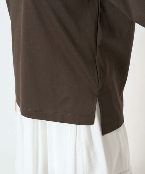 Maison de CINQ / メゾン ドゥ サンク カットソー | 【小さいサイズ】リラックスシルエット ロゴTシャツ/接触冷感/洗える | 詳細9