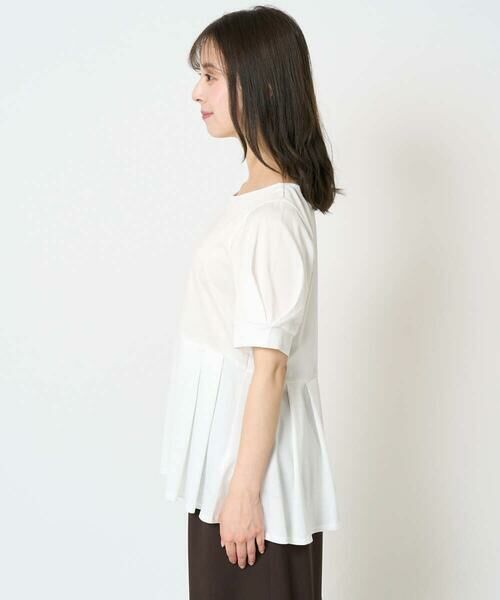 Maison de CINQ / メゾン ドゥ サンク カットソー | 【小さいサイズ】タックディティールカットソー/接触冷感/洗える | 詳細6