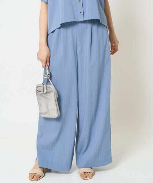 Maison de CINQ / メゾン ドゥ サンク その他パンツ | 【小さいサイズ】リラクシーワイドパンツ/UVカット/接触冷感/洗える/セットアップ対応 | 詳細10