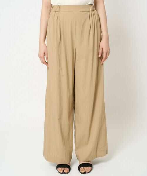 Maison de CINQ / メゾン ドゥ サンク その他パンツ | 【小さいサイズ】リラクシーワイドパンツ/UVカット/接触冷感/洗える/セットアップ対応 | 詳細15