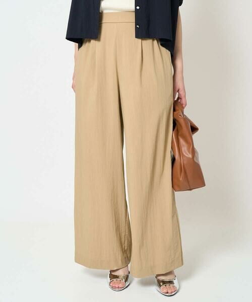 Maison de CINQ / メゾン ドゥ サンク その他パンツ | 【小さいサイズ】リラクシーワイドパンツ/UVカット/接触冷感/洗える/セットアップ対応 | 詳細3