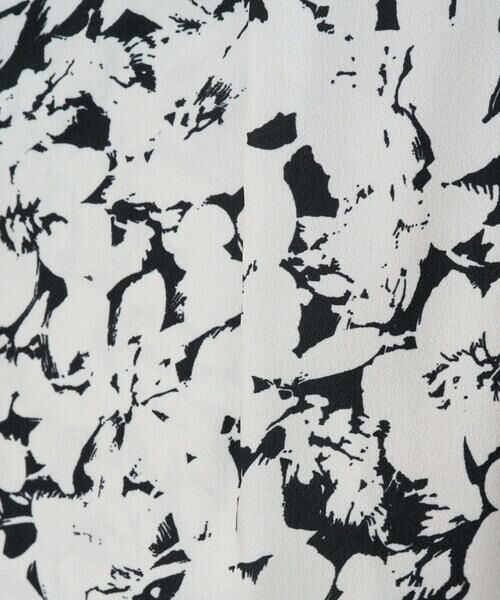 Maison de CINQ / メゾン ドゥ サンク チノ・ワークパンツ | 【小さいサイズ】フラワー柄ワイドパンツ/洗える | 詳細10