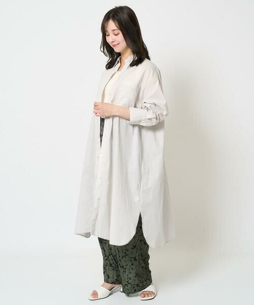 Maison de CINQ / メゾン ドゥ サンク チノ・ワークパンツ | 【小さいサイズ】フラワー柄ワイドパンツ/洗える | 詳細28